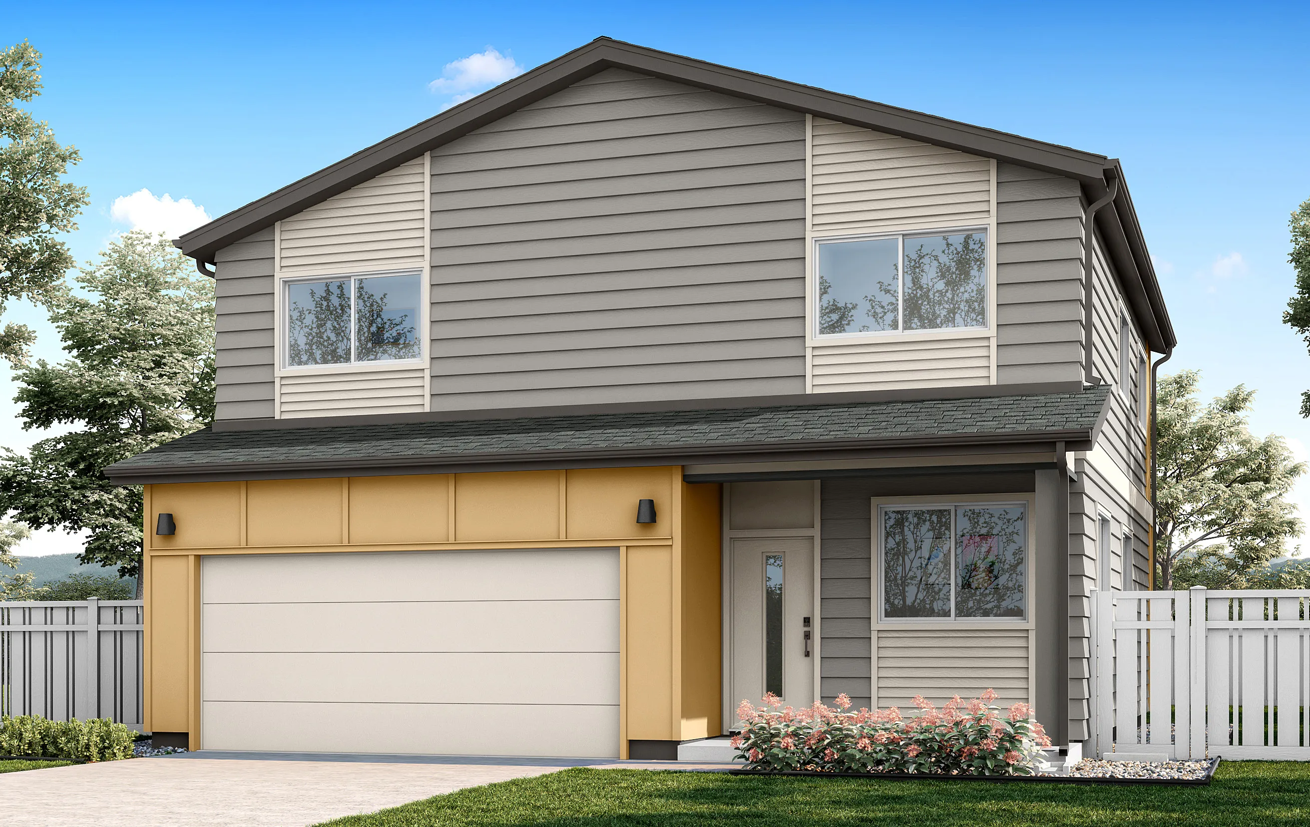 Aeʻo model home exterior rendering